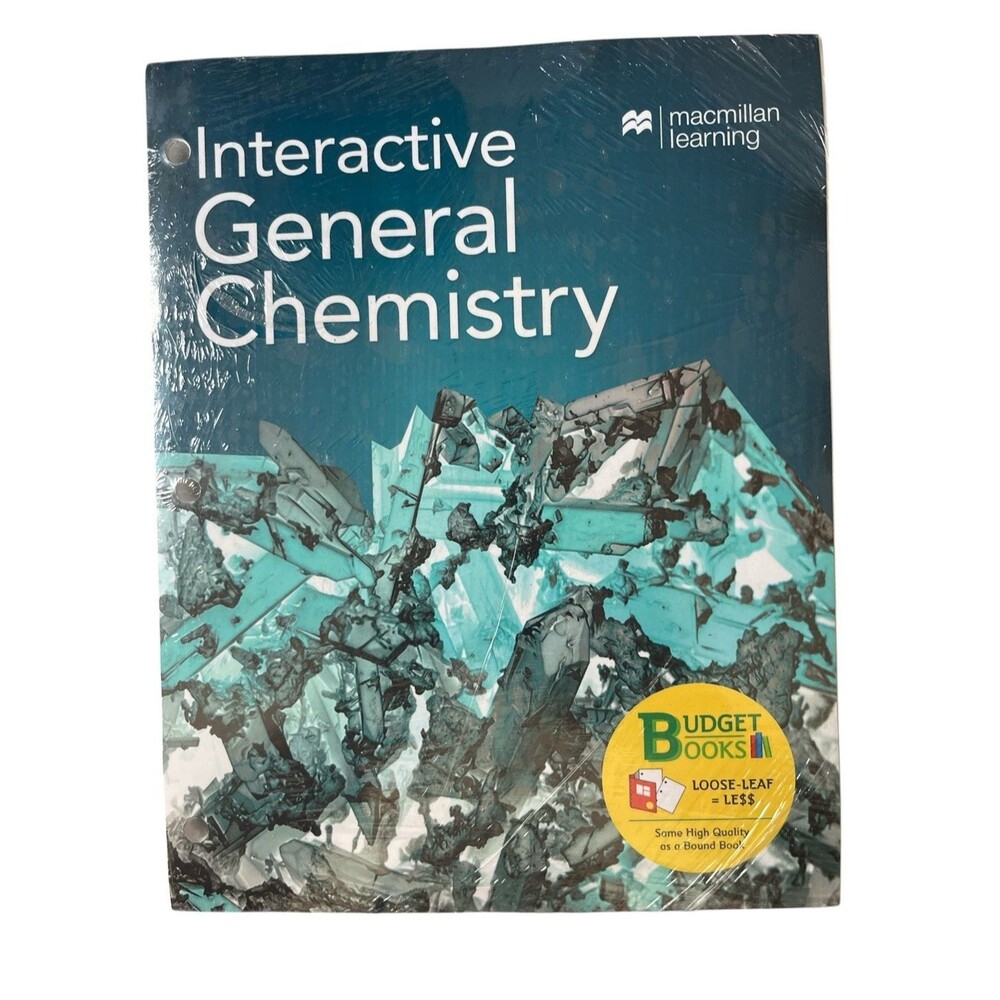 Macmillan Learning Interactive General Chemistry Loose Leaf Sealed Brand New